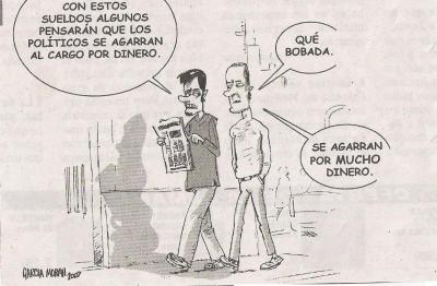 EL SUELDO DE LOS POLITICOS